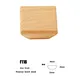 Square Beech Knobs